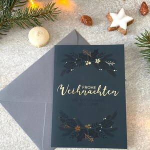 6x Weihnachtskarten Set DIN A6 Klappkarte Bild 3