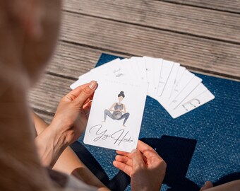 Yoga Kartenset für Schwangere