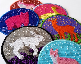 Pride Animal Iron-on Patches