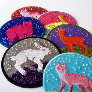 Pride Animal Iron-on Patches