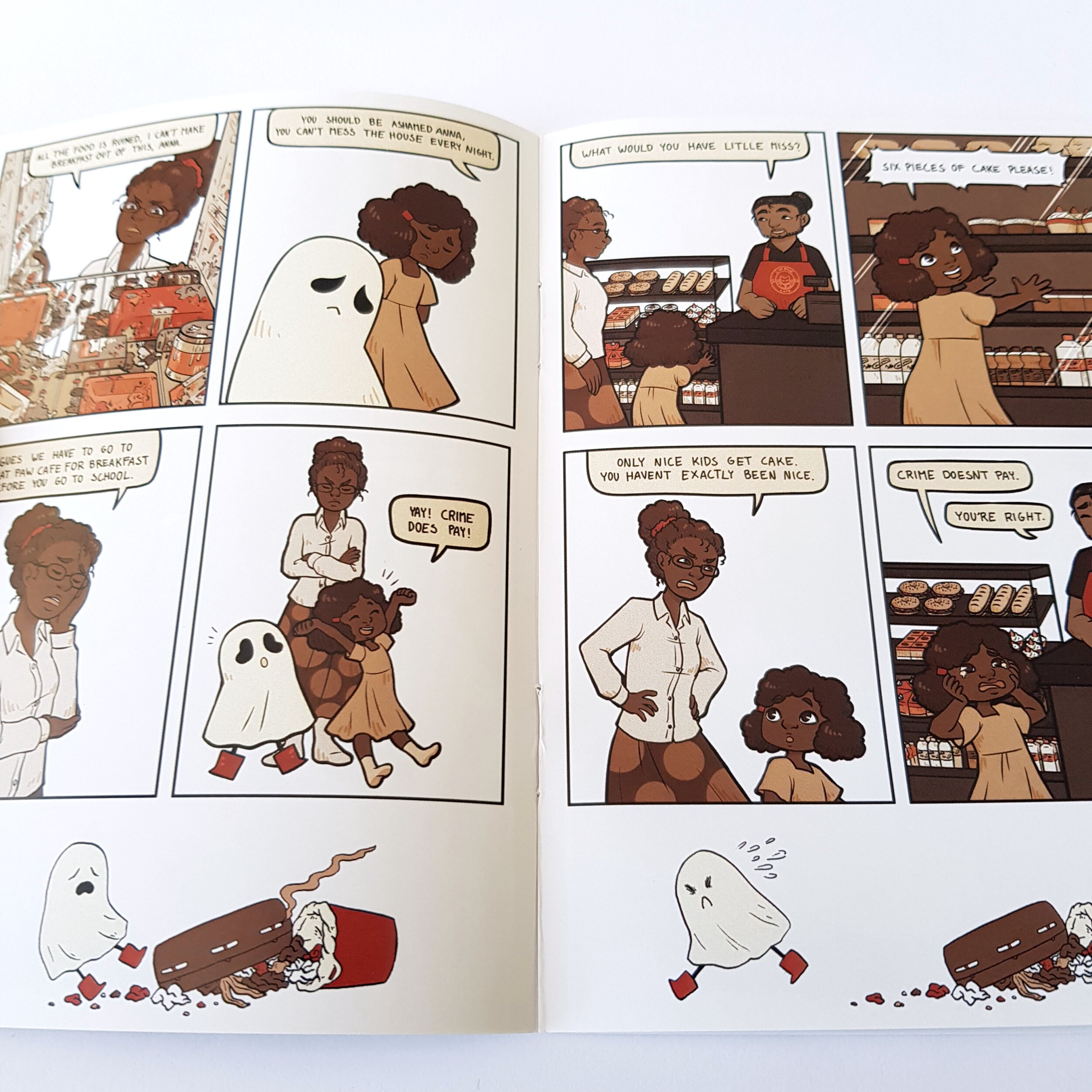 Silly Ghost Comic - Etsy