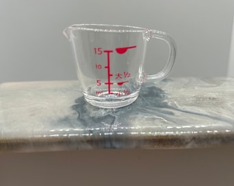 Real cooking miniature measuring cup