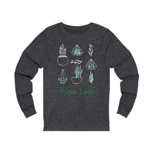 Plant Lady  Jersey Long Sleeve Tee