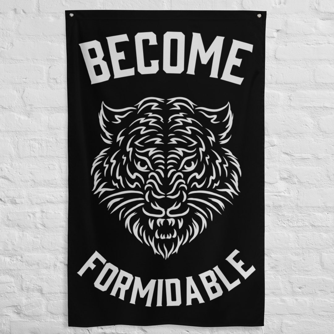 Become Formidable Home Gym Banner - Etsy