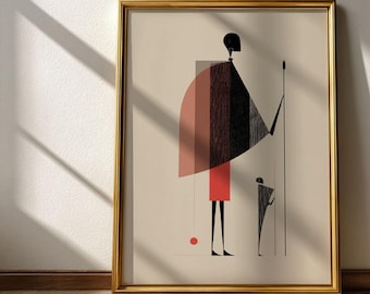 Masai African Art Print: Tribal Wall Decor (Digital Download)