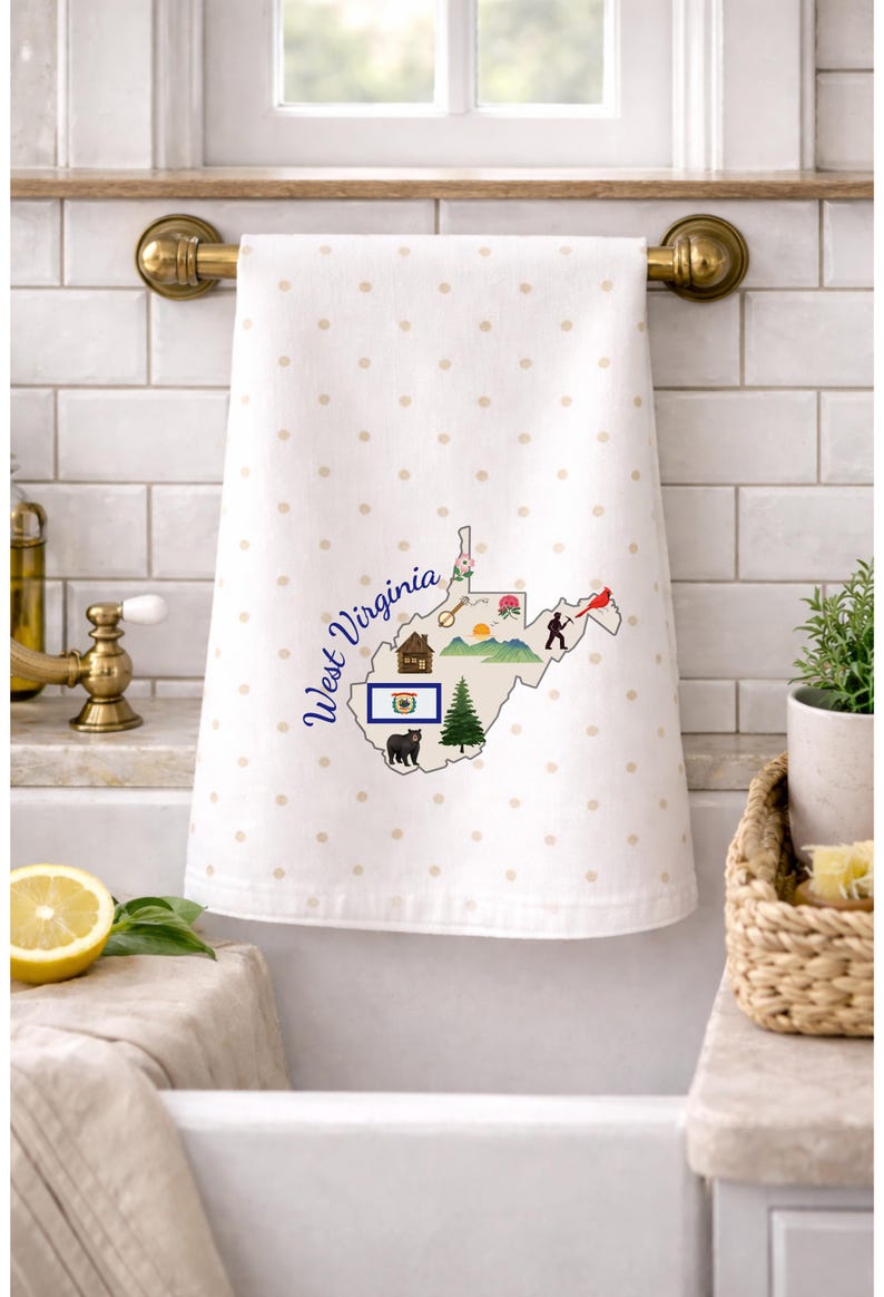 SouthernGiftStudio Kitchen Towel - Thumbnail 2