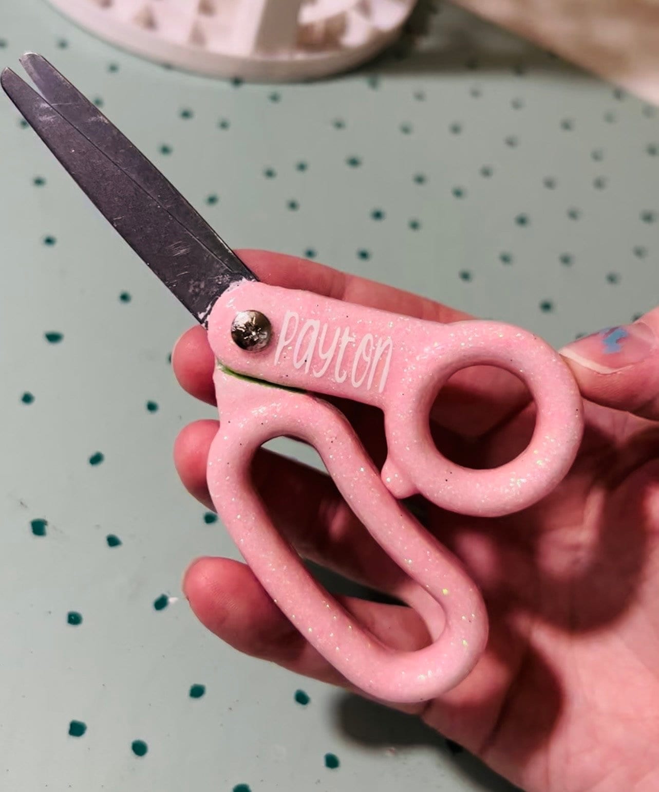 Glitter School Scissors, Kid School Scissors, Pink Scissors, Blue
