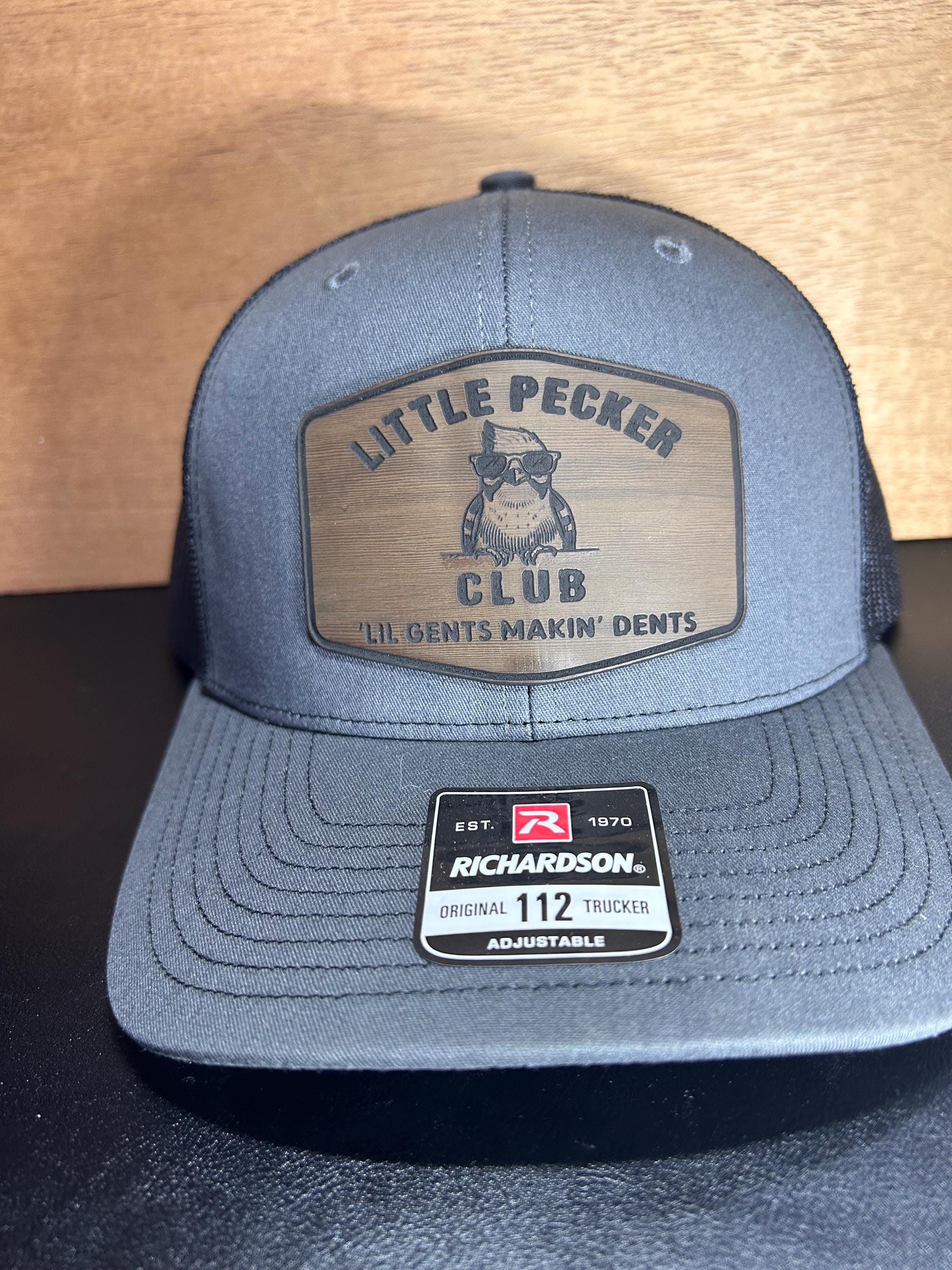 Retro Funny Little Pecker Club Patch Richardson 112 Mesh Snapbak Trucker Cap Hat Hats for Men Snapback With Funny Patch | Little Peckers Club  main image 2