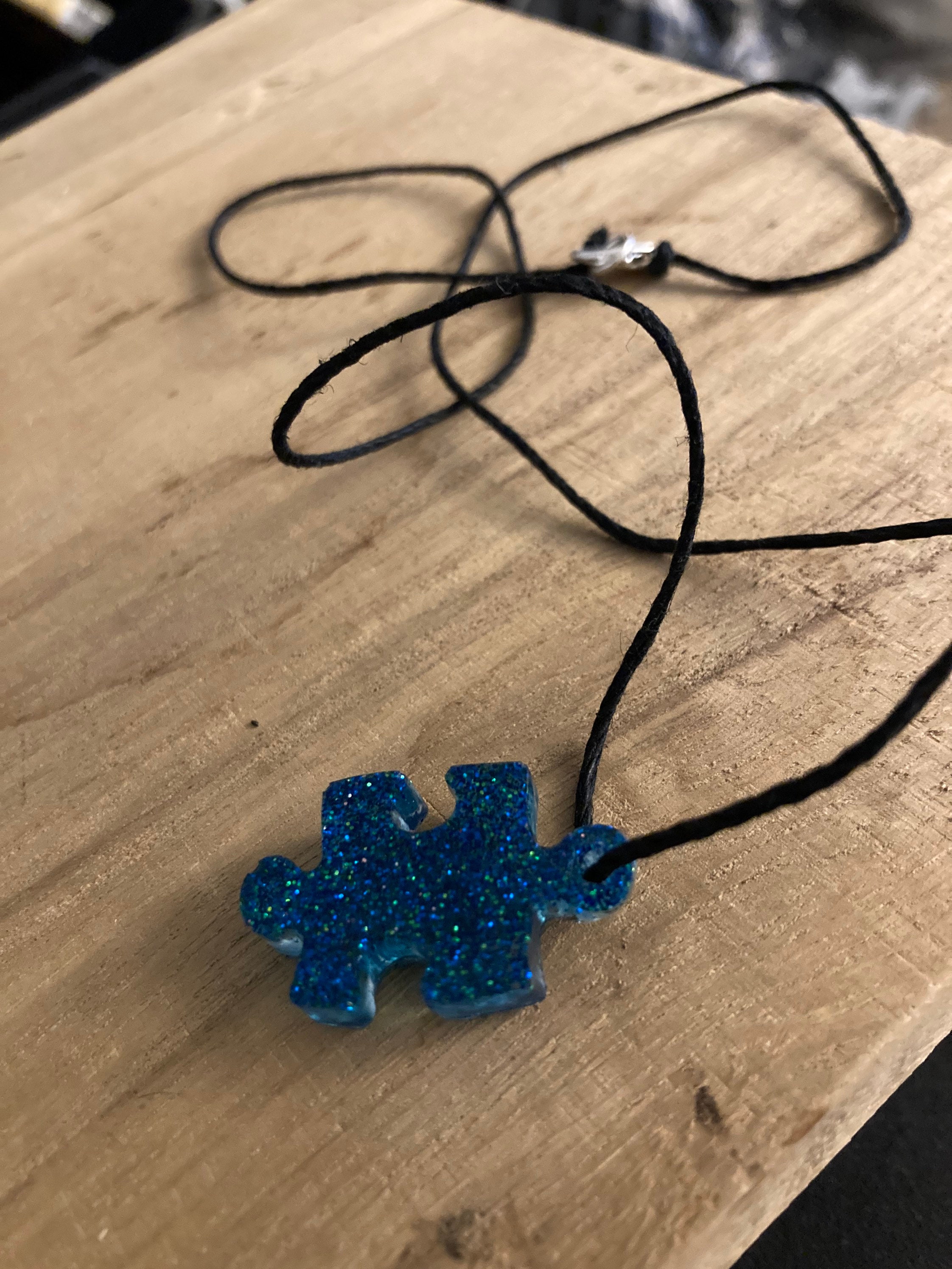 Puzzle Piece Necklace Etsy