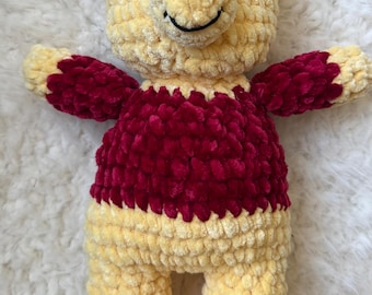 Peluche de ganchillo de Winnie Pooh