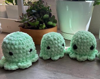 Mini pulpo de crochet