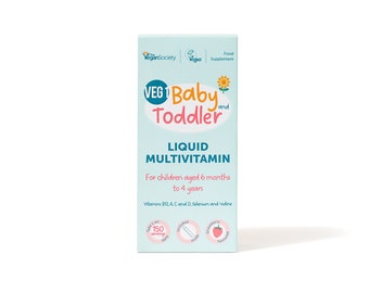 VEG 1 Bébé et tout-petit | Multivitamines liquides | Saveur fraise | 6 mois à 4 ans