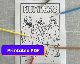 Two Spies & Grapes Malseite: Zahlenbuch (PDF Download)