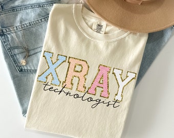 Comfort Colors Xray Technologist Shirt: Radiologic Tech Tee
