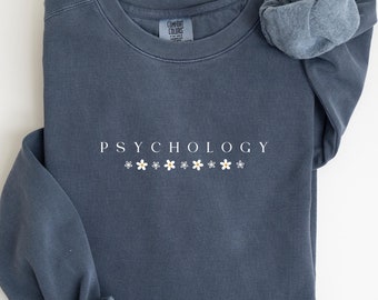 Comfort Colors Psychology Sweatshirt, Psychology Student Gift, Psychologist Sweater, Psych Grad Gifts, Psych Therapist Shirt, Psychology Tee