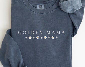 Comfort Colors® Golden Retriever Sweatshirt, Golden Retriever Mom Sweater, Golden Retriever Gifts, Dog Mom Shirt, Golden Retriever Mom Gift