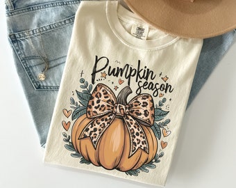 Comfort Colors® Pumpkin Season Shirt, Pumpkin Season Gift, Pumpkin Lover Shirt, Thanksgiving Women's Shirt, Pumpkin T-shirt, Fall Season Tee