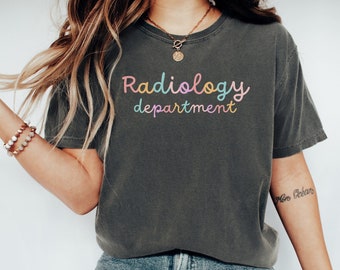 Comfort Colors® Xray Tech Shirt, Radiologic Technologist Gift, Radiologic Technologist Shirt, X-ray Tech Tee, Xray Technologist T Shirt