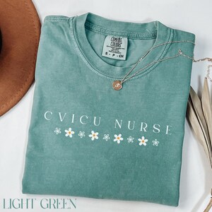 Cvicu Nurse Shirt Comfort Colors, Cvicu Nurse Gift, CVICU Nurse T-shirt, Cardiac Nurse Sweatshirt, Cardiac Nurse Gift, Cardiology Nursing imagem 7