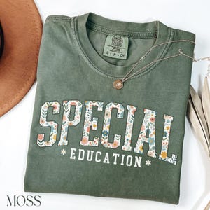 Special Education Shirt, SPED Teacher Gift, Comfort Colors Sped Team Shirt, Sped Team Gift, Sped Teacher Shirt, Autism Teacher Gift