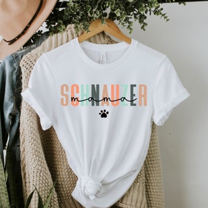 Schnauzer Mom Shirt, Schnauzer Gifts, Dog Mom Shirt, Schnauzer Mom Tshirt, Mini Schnauzer Gifts, Dog Mom Sweatshirt, Schnauzer Sweater