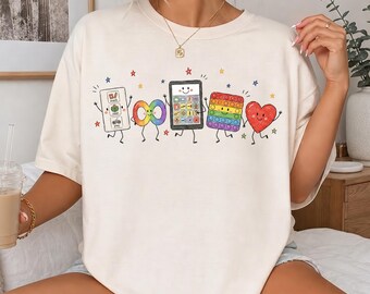 Autism Shirt, SPED Teacher Gift, Doodle Inclusion Tshirt, Autism Support Gift, Neurodiversity Tee