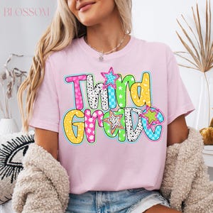 Third Grade Teacher Shirt, Back to School Gift, Comfort Colors 3rd Grade Teacher Shirt, 3rd Grade Tshirt, Third Grade Tshirt, Teacher Gift