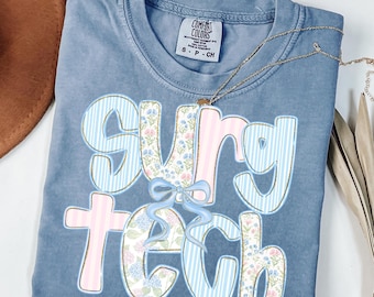 Comfort Colors Surgical Tech Shirt, Surgical Tech Gift, Surgical Tech Tshirt