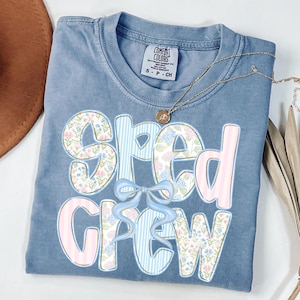 Sped Teacher Shirt, SPED Team Gift, Comfort Colors SPED Teacher Tshirt, Sped Teacher Gift, Special Education Teacher Shirt, New Teacher Gift