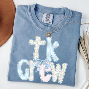 Comfort Colors TK Teacher Shirt: Transitional Kindergarten Tee