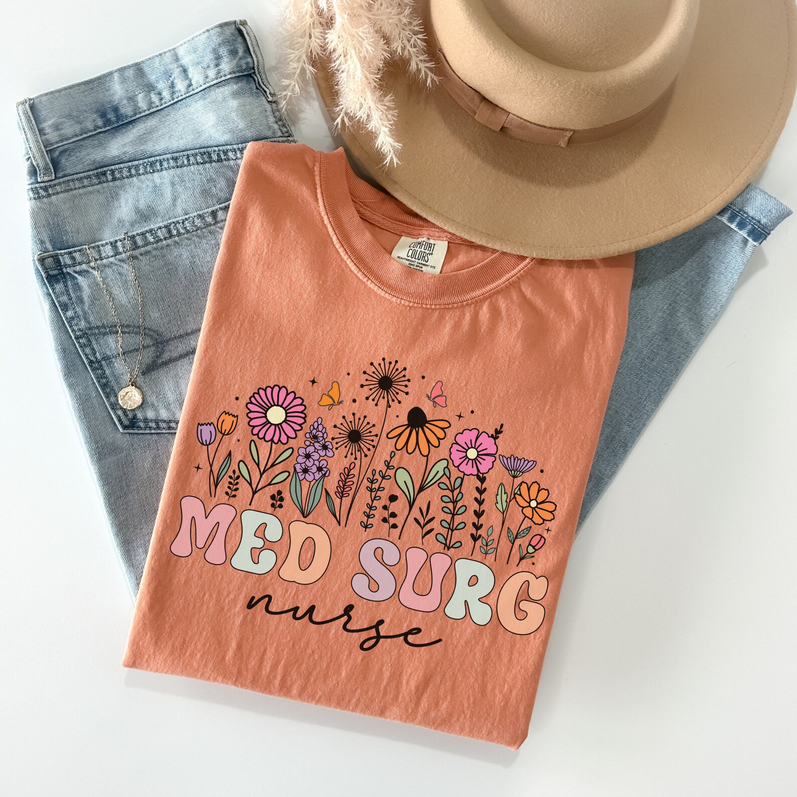 Med Surg Nurse Shirt, Med-surg Nurse Gift, Medical Surgical Tshirt, Med ...