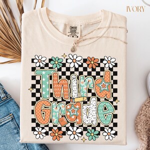 Third Grade Teacher Shirt, Teacher Gift, Comfort Colors 3rd Grade Teacher Shirt, Back to School Gift, 3rd Grade Tshirt, Third Grade Tshirt