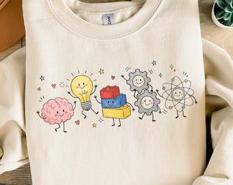 Gifted Teacher Sweatshirt, Special Education Team Gift, Doodle Gifted And Talented Techer Sweater, Gifted School Crewneck
