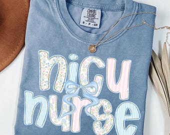 Comfort Colors Nicu Nurse Shirt, Nicu Nurse Gift, NICU Nurse Tshirt