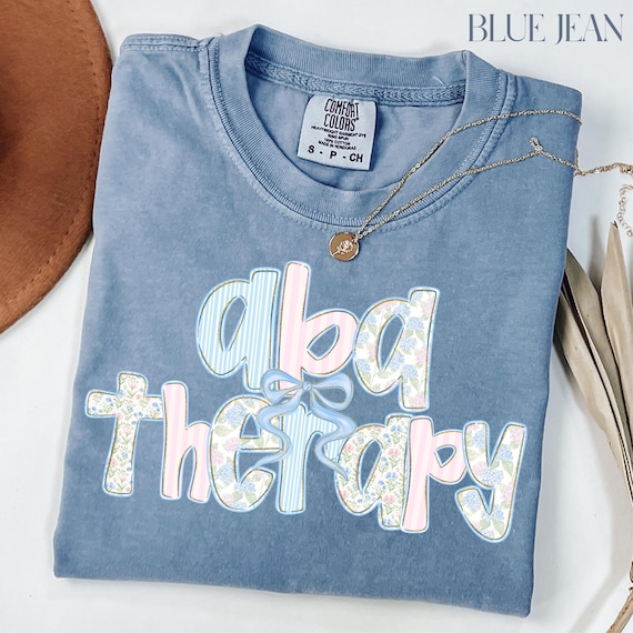Comfort Colors ABA Therapy Shirt, ABA Therapist Gift, BCBA Tshirt