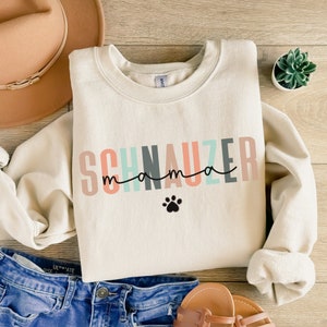 Schnauzer Mom Sweatshirt, Schnauzer Gifts, Dog Mom Sweatshirt, Schnauzer Mom Sweater, Dog Mom Shirt, Schnauzer Shirt, Dog Mom Gift