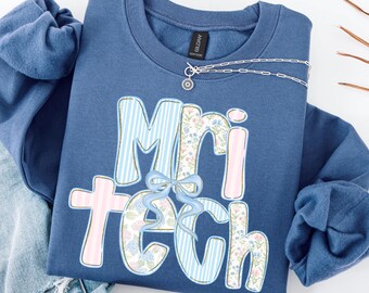 MRI Tech Sweatshirt, Rad Tech Gifts, Mri Technologist Sweater