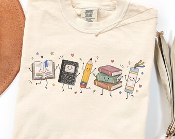 Reading Teacher Shirt, Reading Specialist Teacher Gift, Doodle Literacy Teacher Tshirt, Reading Squad Tee