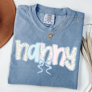 Comfort Colors Nanny T-Shirt: Soft Garment-Dyed Cotton Tee