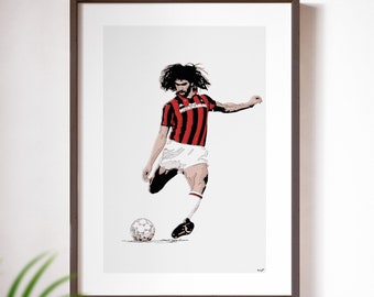 ルート・フリット、チェルシー、ACミラン、オランダの伝説 - 黒の額