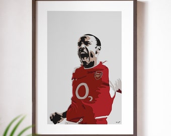 Thierry Henry  - Poster Print, Arsenal
