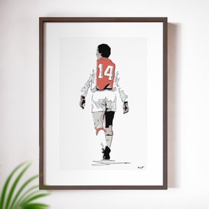 Johan Cruyff Ajax Poster print