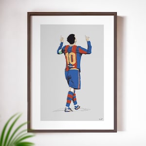 Messi - Poster Print, FC Barcelona