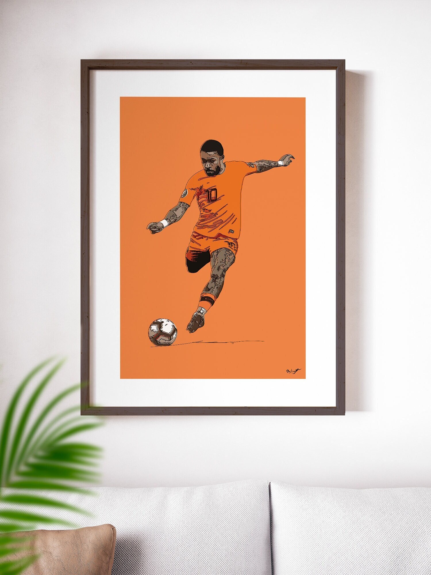 メンフィス・デパイ 2022-23 Panini Select FIFA - Terrace Memphis Depay #93