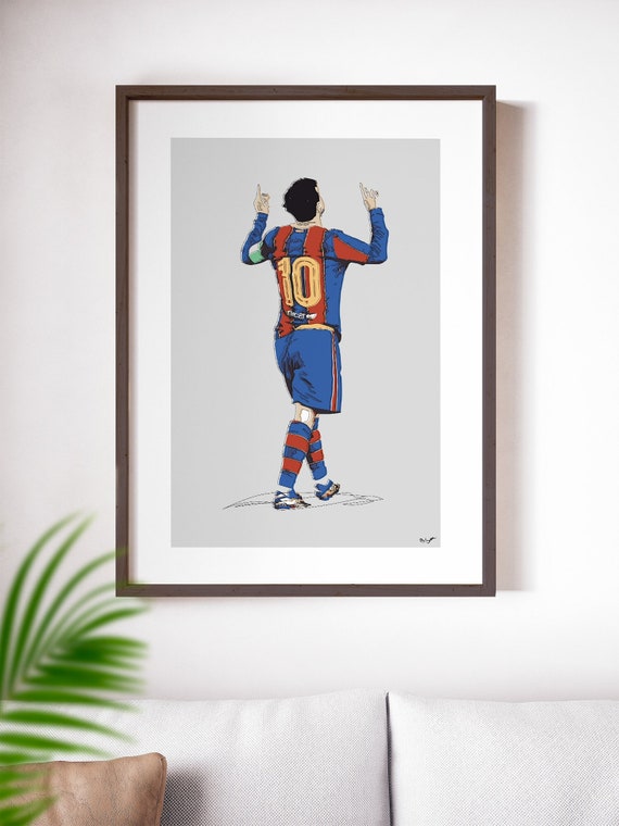 mini poster fc barcelona 87/88 revista futgol l - Comprar Carteles de