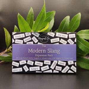 Modern Slang Poetry Magnets | Expansion Pack