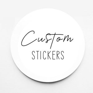 Custom Stickers | Birthday Stickers | Thank You Sticker | Stickers For Every Occasion | Goody Bag Stickers | Favor Stickers