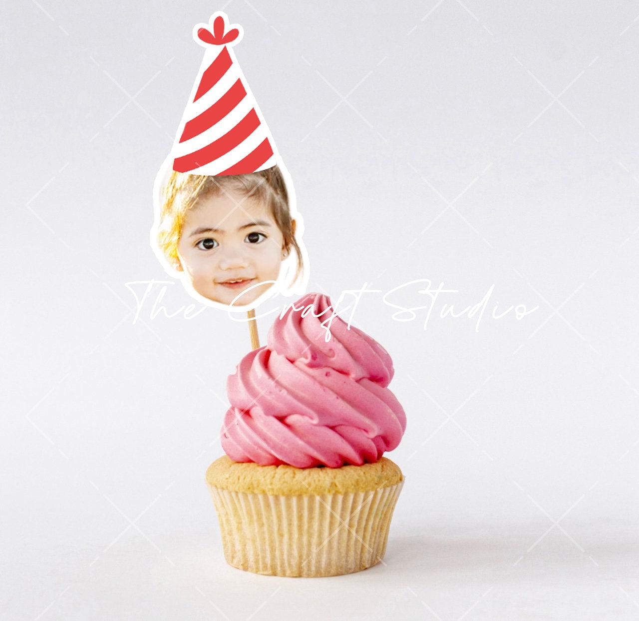 Custom Photo Cupcake Toppers Custom Face Cupcake Toppers Etsy