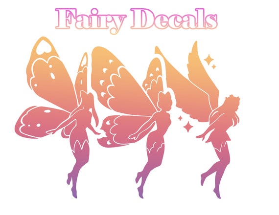 Purple and Gold Hearts Stickers – Fairy Dust Decals