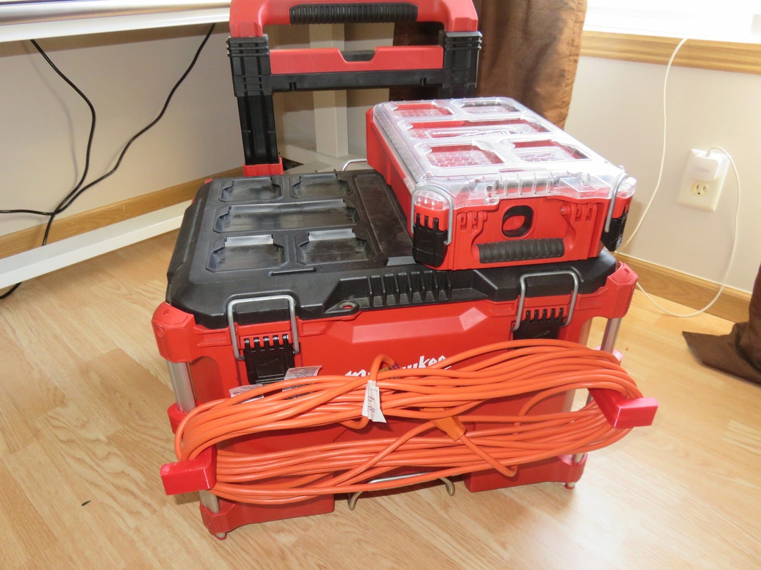 Milwaukee Packout Extension Cord Holder Organizer Mount Red Etsy